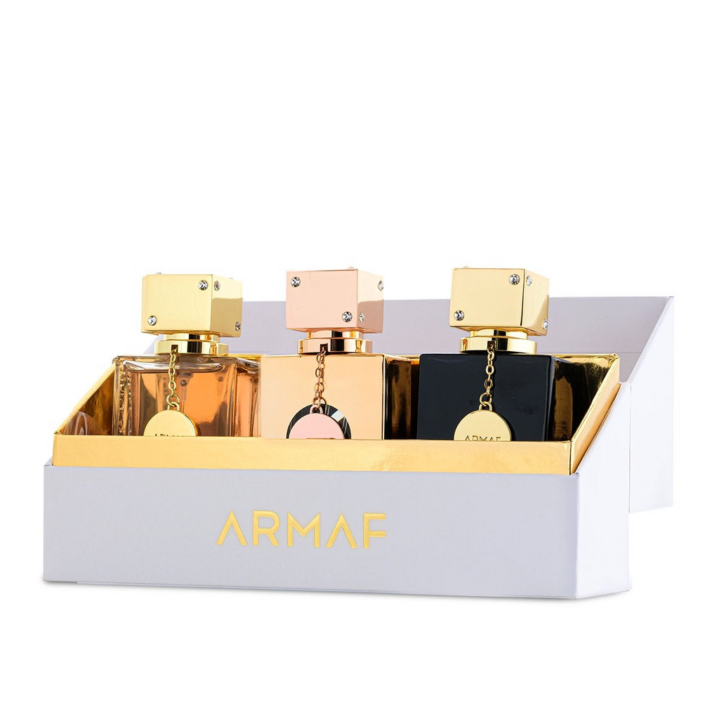 ARMAF Club De Nuit Pure Parfum 3-Piece Gift Set for Women – 3 x 30ml Luxury Fragrance Collection