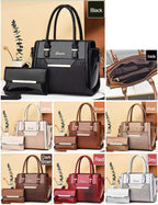 Women's Large Capacity PU Leather Handbag – Crocodile Pattern Shoulder & Crossbody Purse