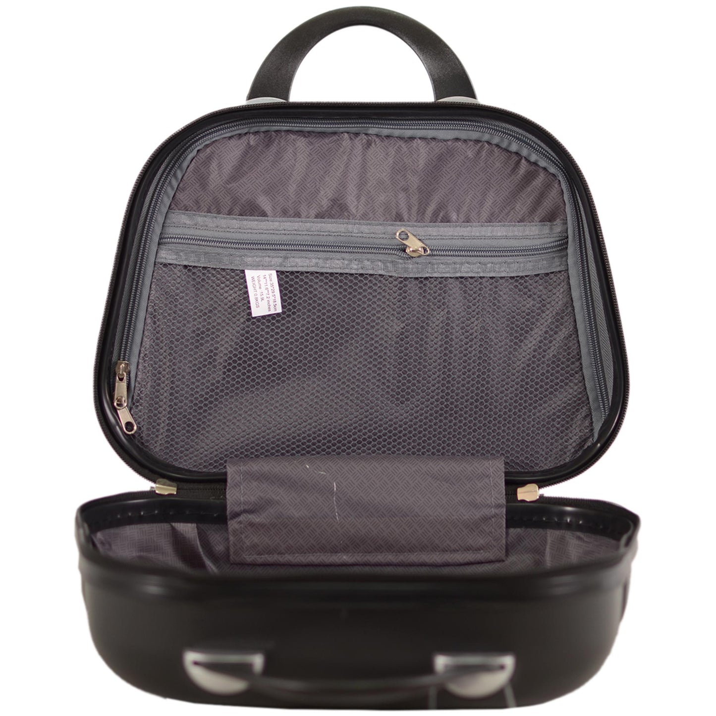 Set of 4 Hard Shell Trolley Suitcases – 4 Wheel 360° Spinner Lightweight Cabin & Travel Luggage Set