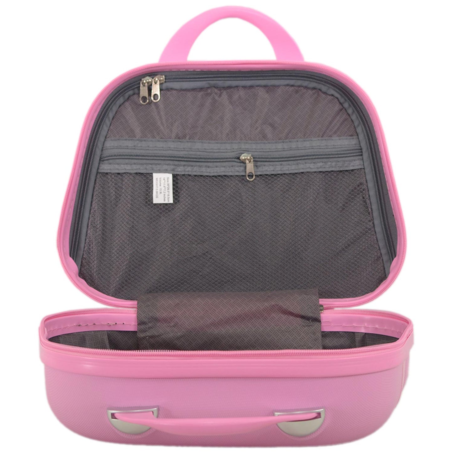 Set of 4 Hard Shell Trolley Suitcases – 4 Wheel 360° Spinner Lightweight Cabin & Travel Luggage Set