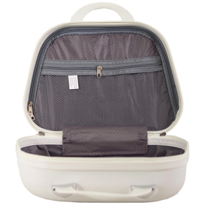 Set of 4 Hard Shell Trolley Suitcases – 4 Wheel 360° Spinner Lightweight Cabin & Travel Luggage Set