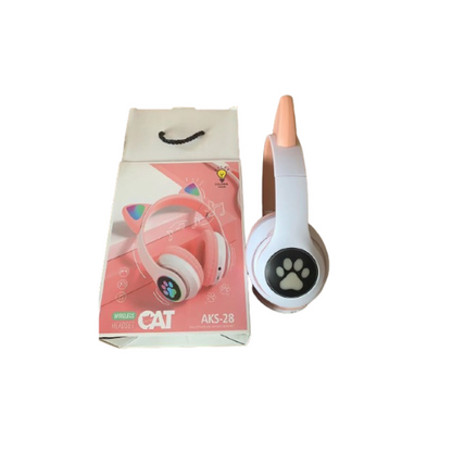 Wireless Bluetooth Headphones Foldable Wireless Kids Headphones with Stereo Microphone, Kids Bluetooth Girl Headphones for Phones PC