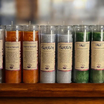 7 Day Prayer Candle – Long Burning Spiritual Candle in Glass Jar – Meditation & Manifestation Candle – Altar Candle for Rituals, Healing & Positive Energy