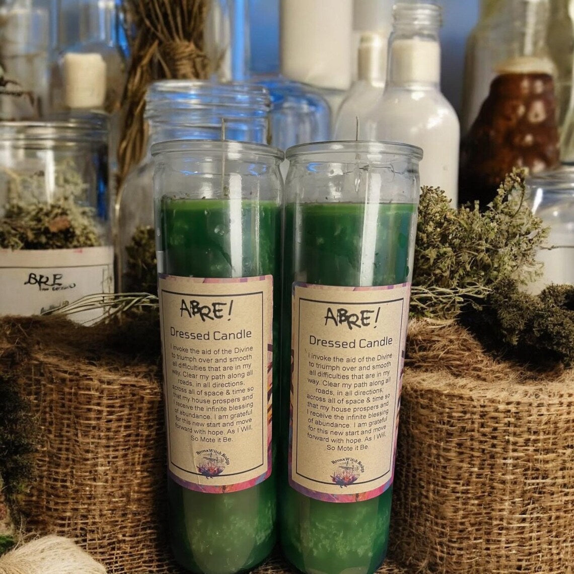7 Day Prayer Candle – Long Burning Spiritual Candle in Glass Jar – Meditation & Manifestation Candle – Altar Candle for Rituals, Healing & Positive Energy