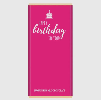 Luxury Happy Birthday Chocolate Gift Box – Handmade Belgian Chocolate Birthday Gift – Gourmet Birthday Chocolates – Premium Celebration Gift Box