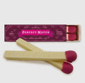 Perfect Match Chocolate Gift Box – Handmade Belgian White Chocolate Match Stick Set – Romantic Couples Chocolate Gift for Valentine’s Day, Anniversaries & Special Occasions (110g)