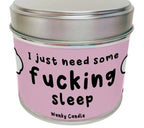 Baby Travel Candle Gift – New Mum Soy Wax Travel Candle – Thoughtful New Baby Gift for Parents – Vanilla Scented Pocket Candle for Relaxation & Self-Care