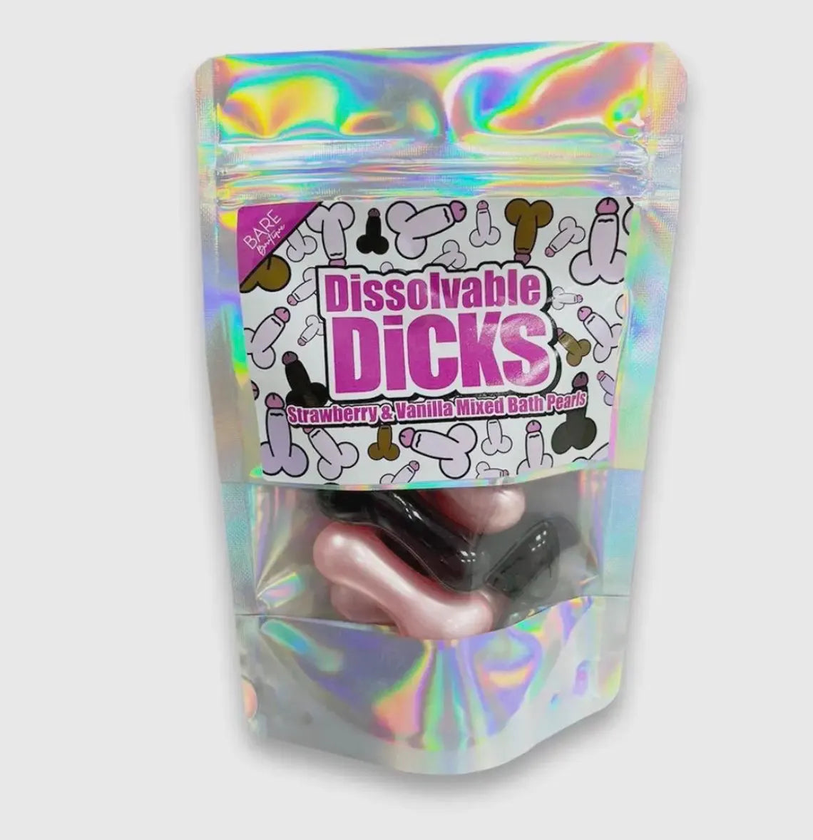 Novelty Dissolvable Bath Pearls – Fun Adult Bath Pearls – Scented Moisturising Bath Capsules – Unique Spa Gift for Hen Parties, Birthdays & Gag Gifts (Pack of 10)