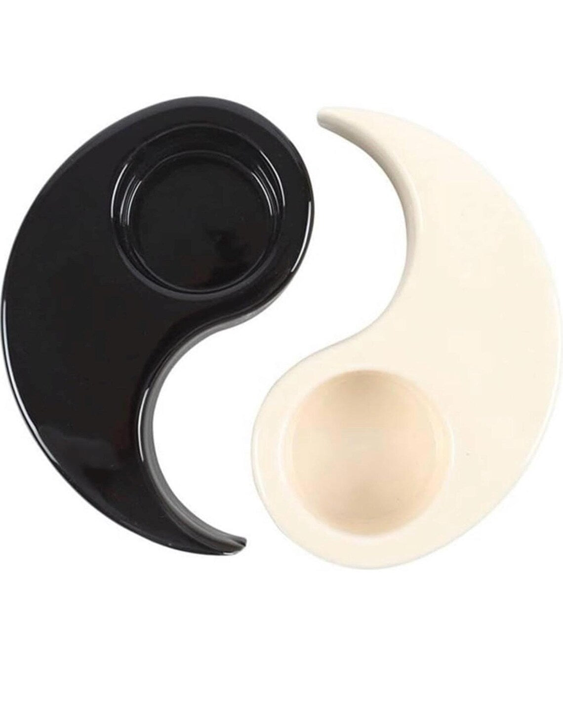 Yin Yang Tea Light Candle Holder – Zen Balance Candle Holder – Decorative Home Décor for Meditation, Yoga & Relaxation – Spiritual Gift for Peace & Harmony